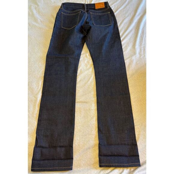 Taylor Stitch Size 31 Slim Jeans Rigid Organic blue Men Used - Picture 7 of 7